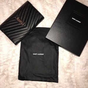 AUTHENTIC YSL WALLET ON A CHAIN